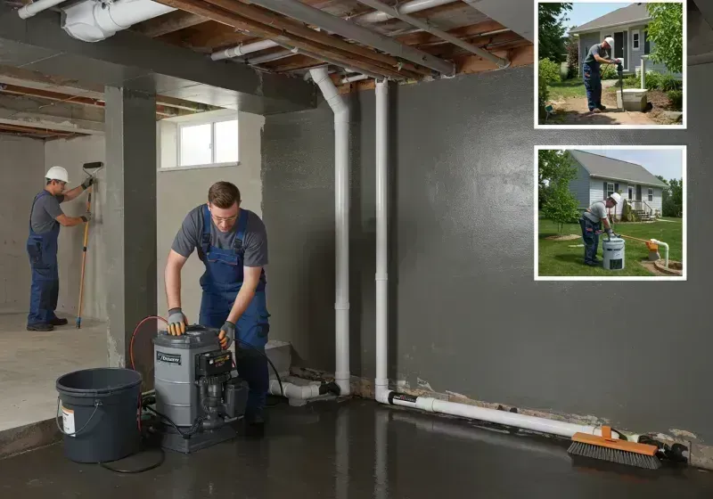 Basement Waterproofing and Flood Prevention process in Hyden, KY